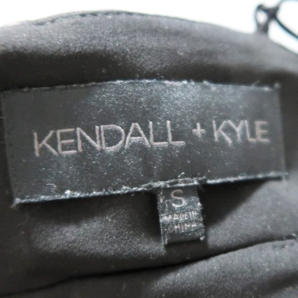 Kendall + Kylie Cutout Black Midi Dress Small - Picture 12 of 13